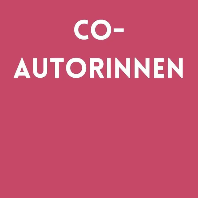 Cover: #05 Co-Autorinnen